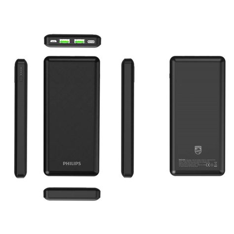 Batería Portátil Powerbank 10000 Mah Philips